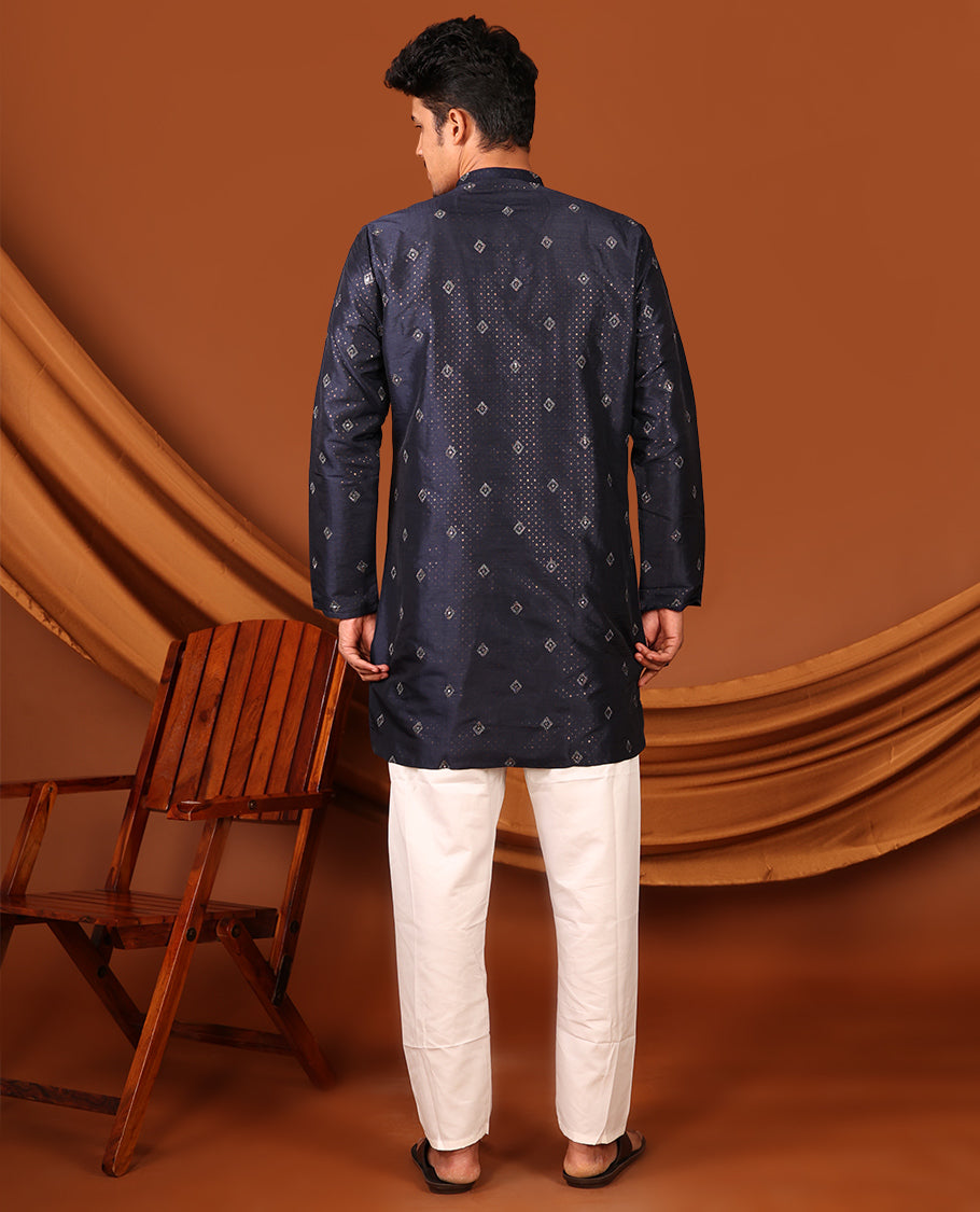 Blue Men's Kurta