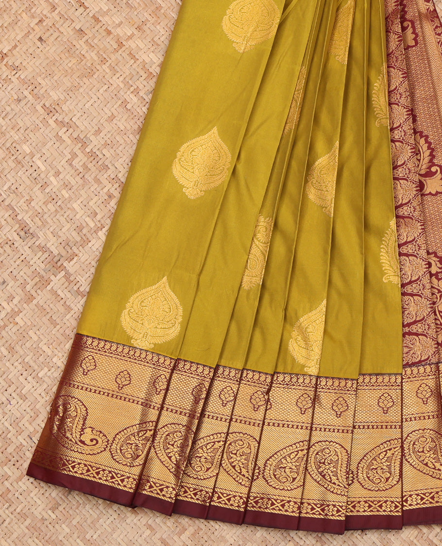 Green Budget Silk Saree