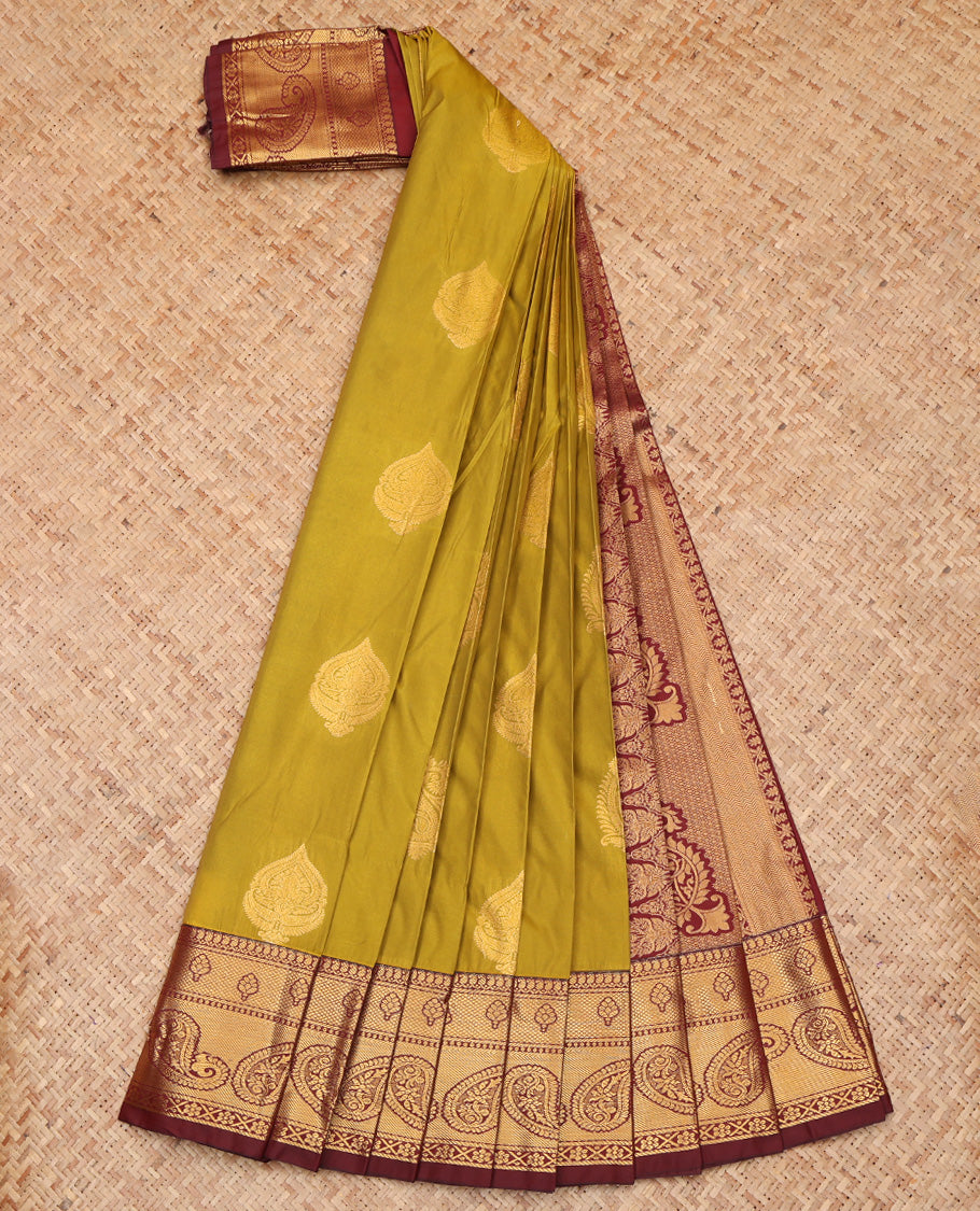 Green Budget Silk Saree