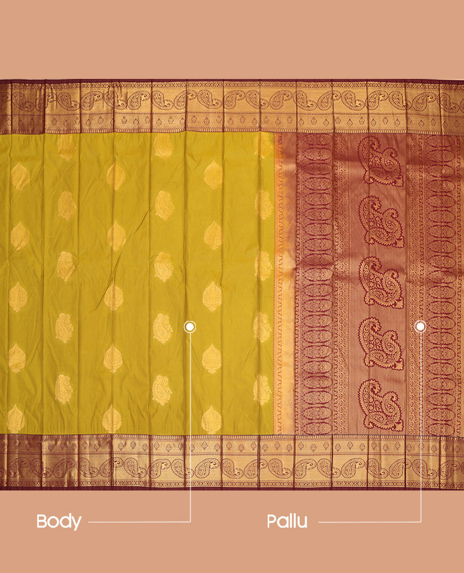 Green Budget Silk Saree