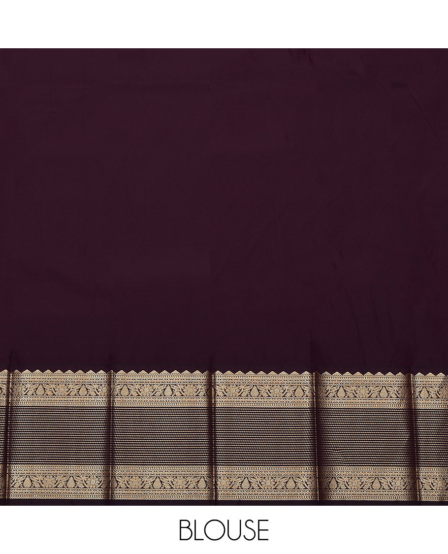 Pista Green Budget Silk Saree, Mesmerized with Zari Buttas on Its Body, Complemented by a Contrast Traditional Zari Design Border, Grand Jaal Pallu, and Paired with a Contrast Blouse