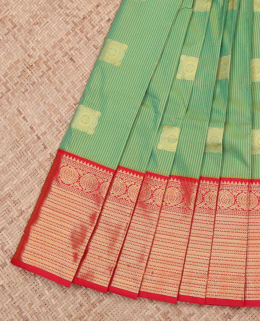 Green Budget Silk Saree
