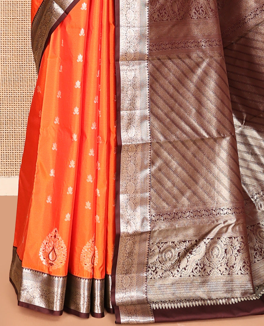 Orange Gift Saree