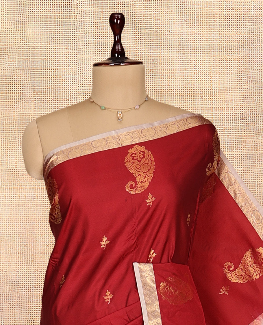 Maroon Gift Saree