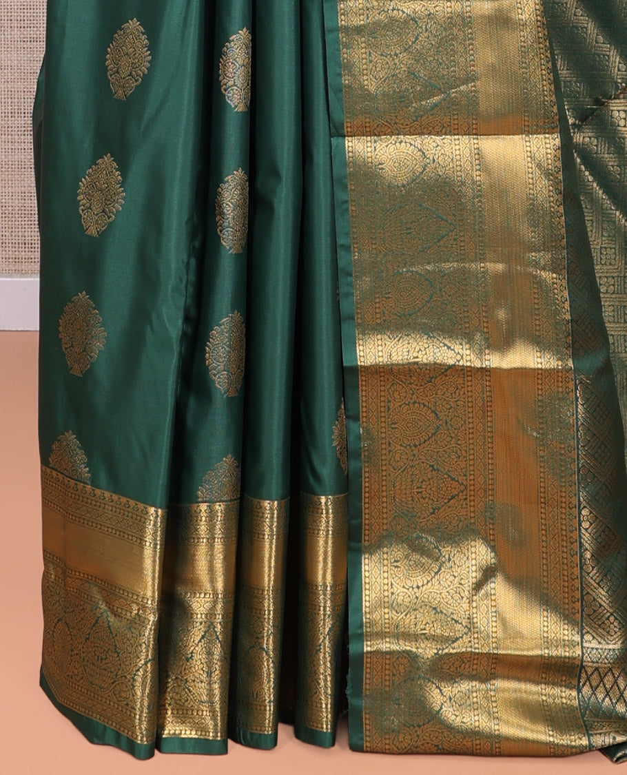 Green Budget Silk Saree
