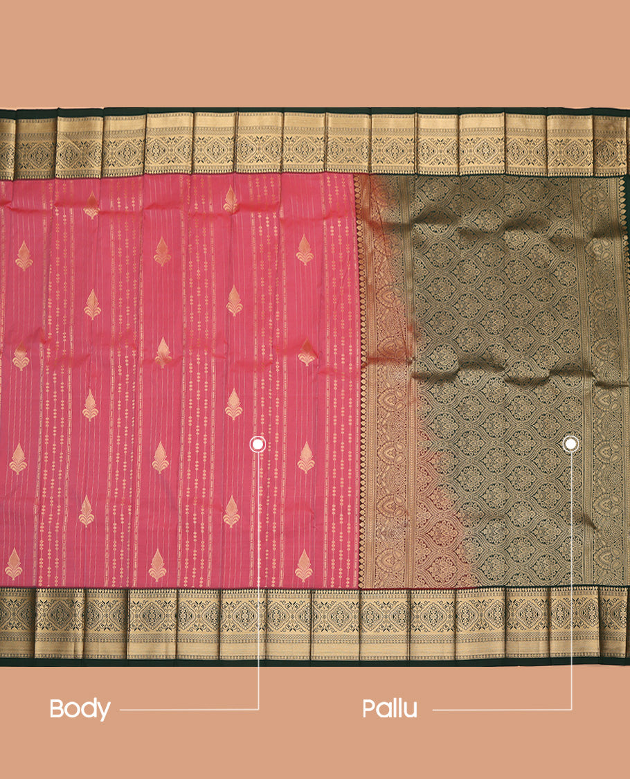 Pink Budget Silk Saree