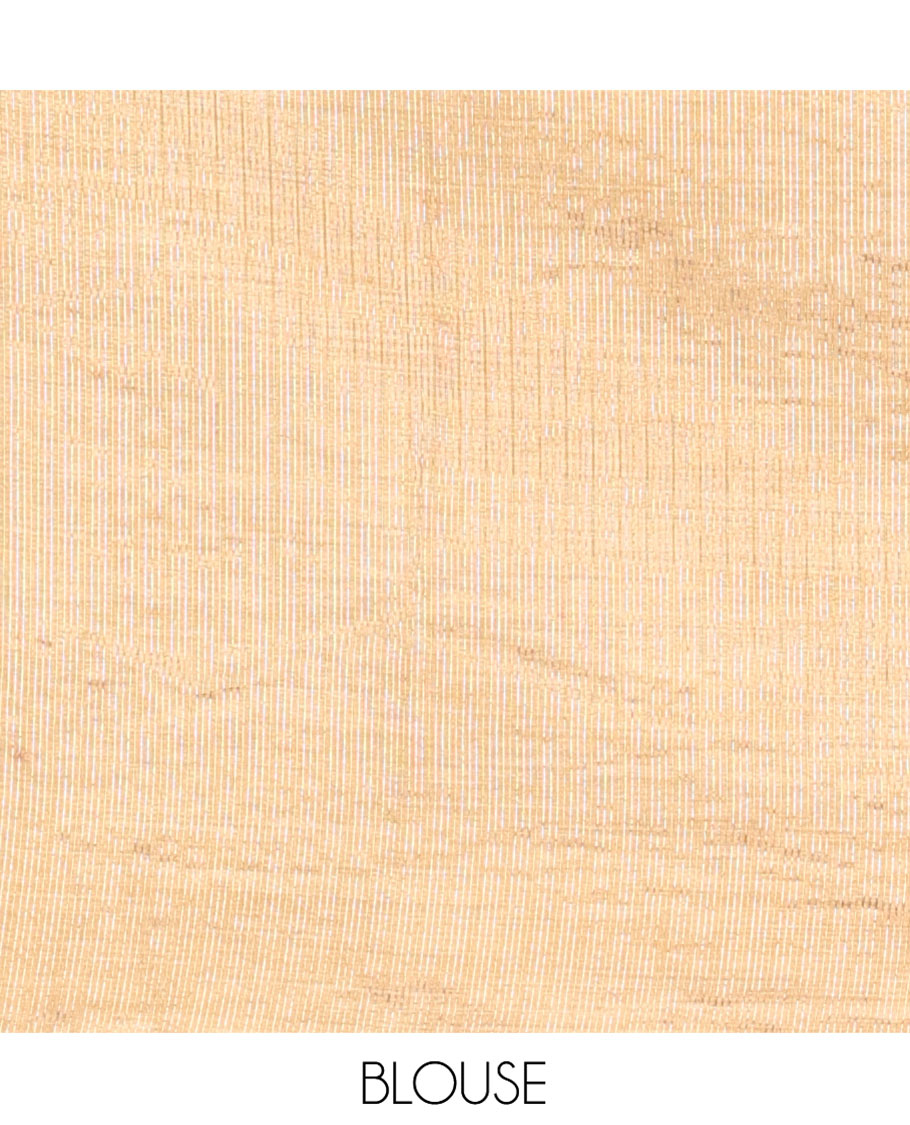 Red Semi-Banarasi Dupion Saree, Beautified with Stripes, a Contrast Floral Creeper Zari Border, Striped Pallu, and a Contrast Blouse