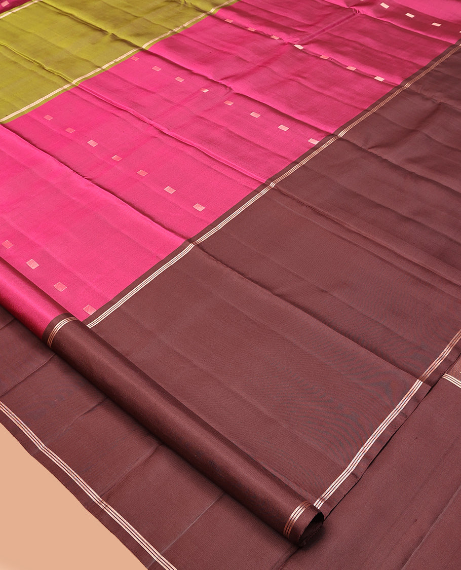 Pink Mayuri Soft Silk Saree