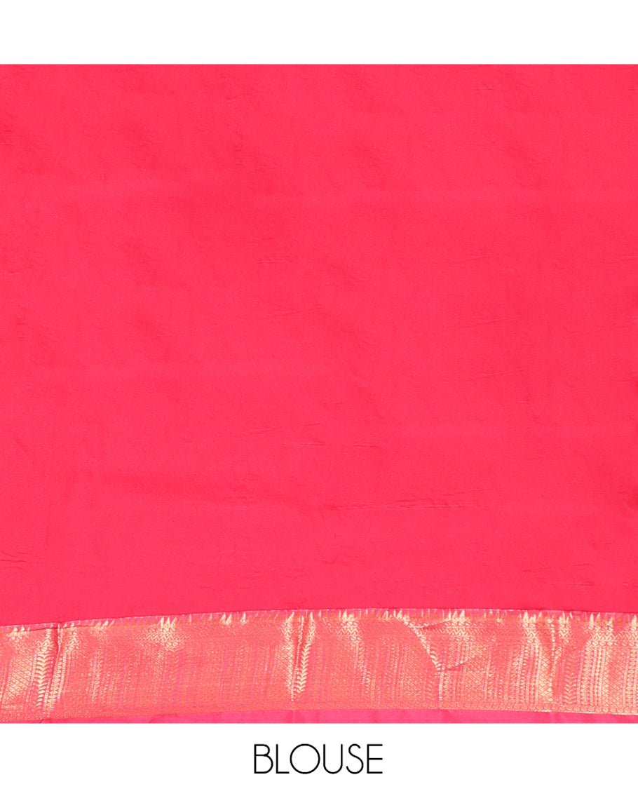 Blue Budget Silk Saree