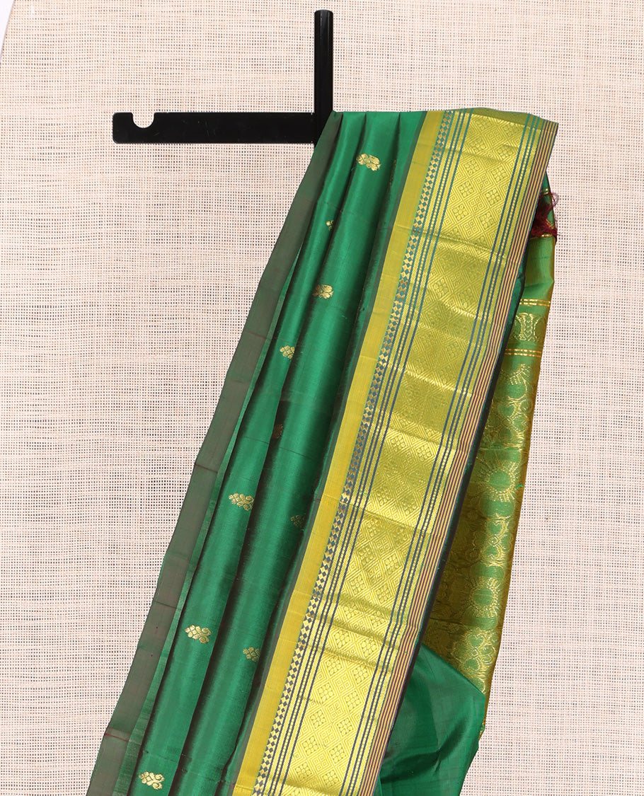 Green Kanchipuram Silk Saree