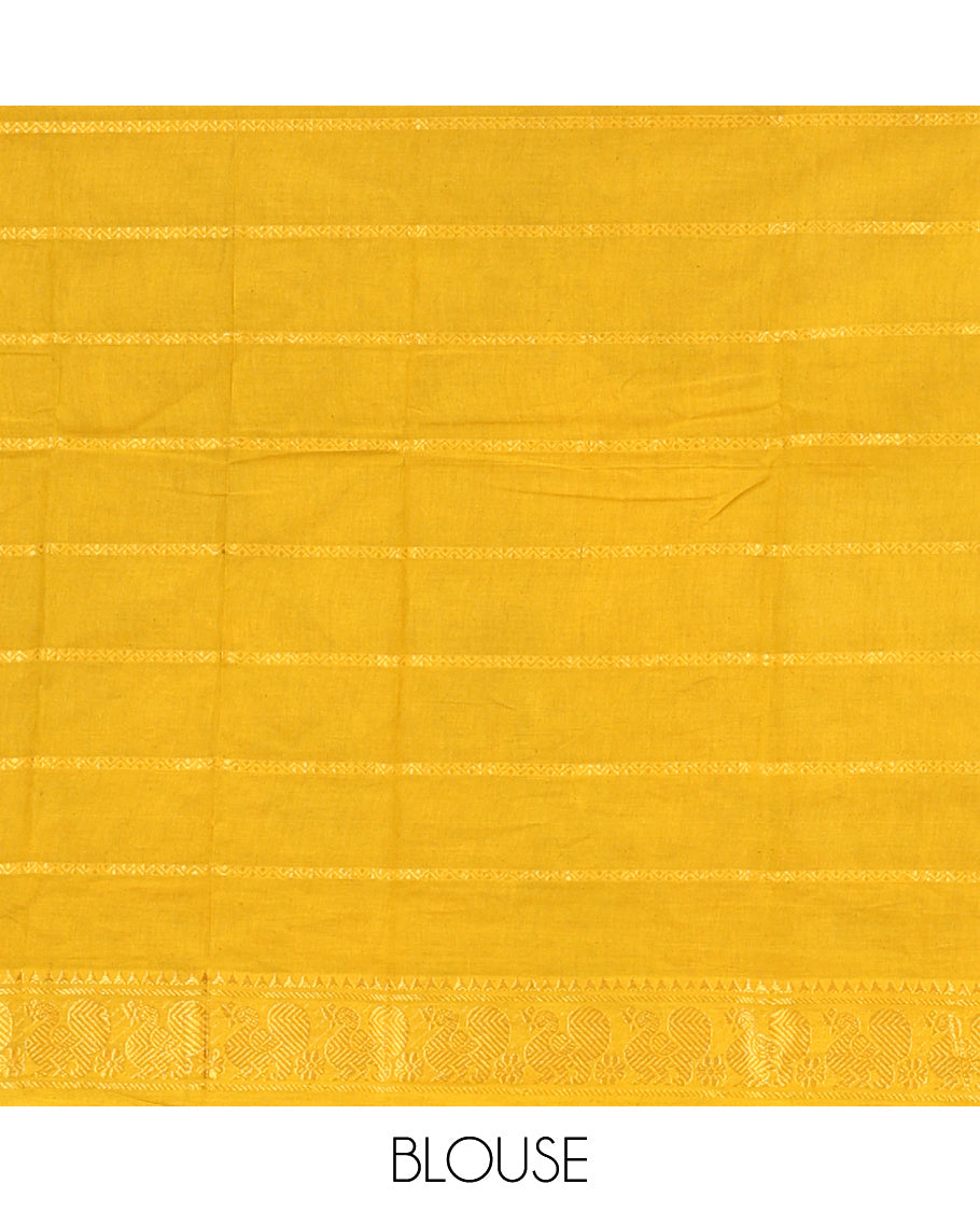 Maroon Sungudi Cotton Saree