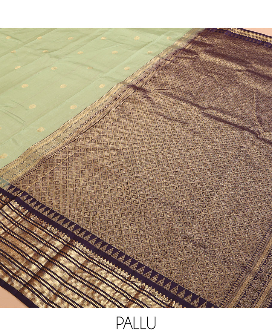 Green Kanchipuram Silk Saree