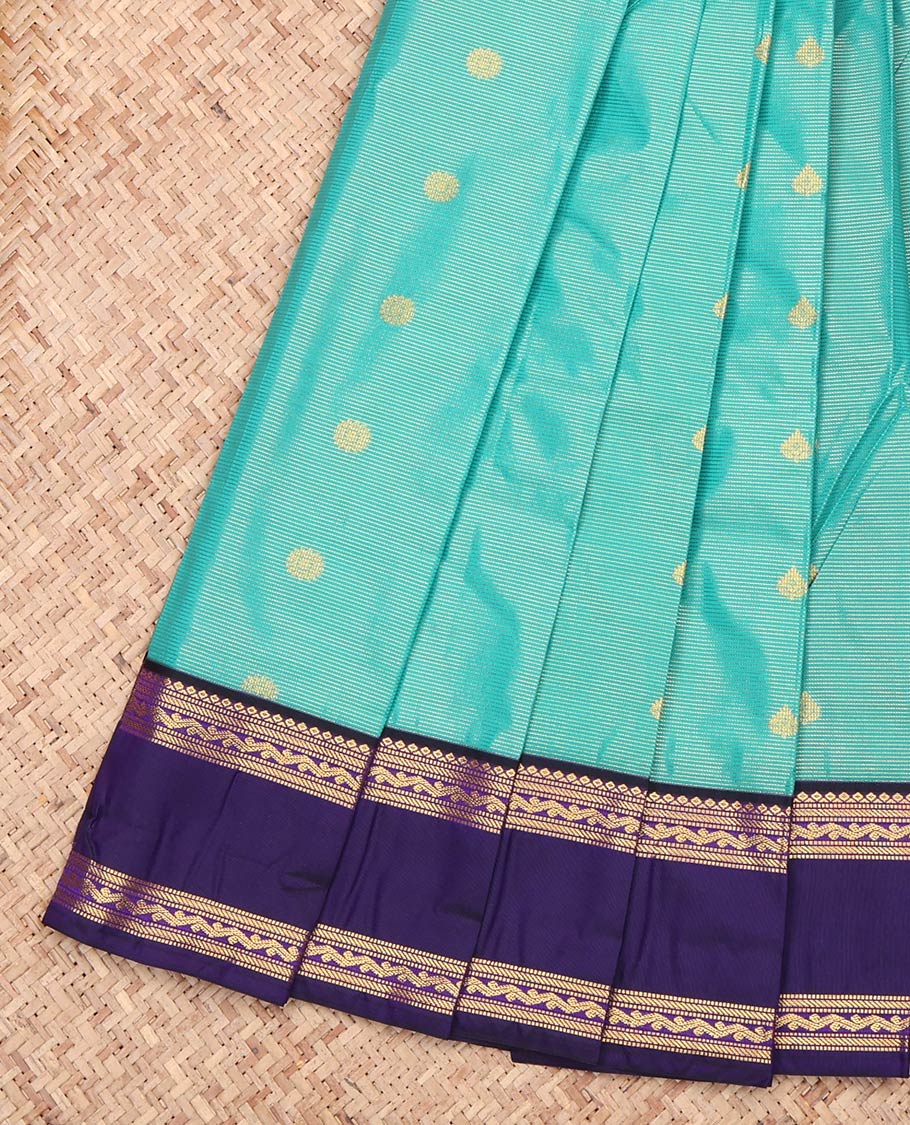 Blue Budget Silk Saree