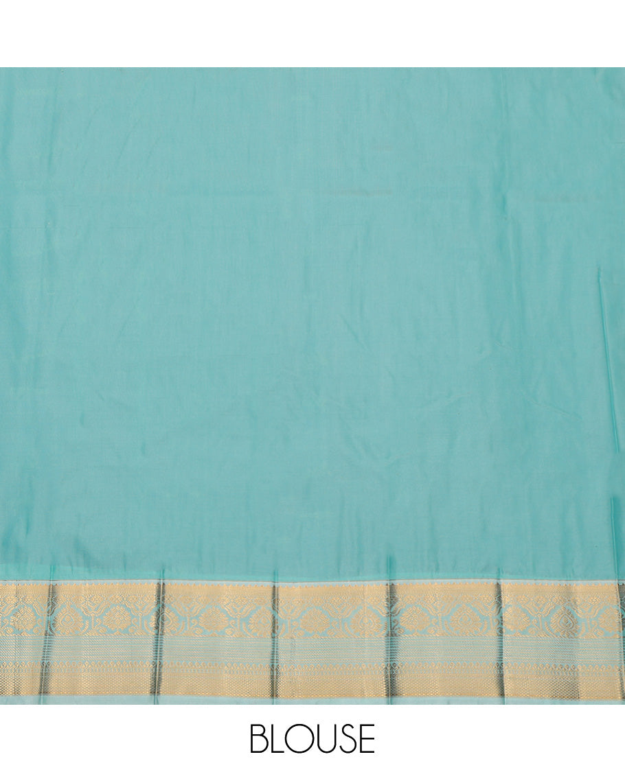 Blue Budget Silk Saree