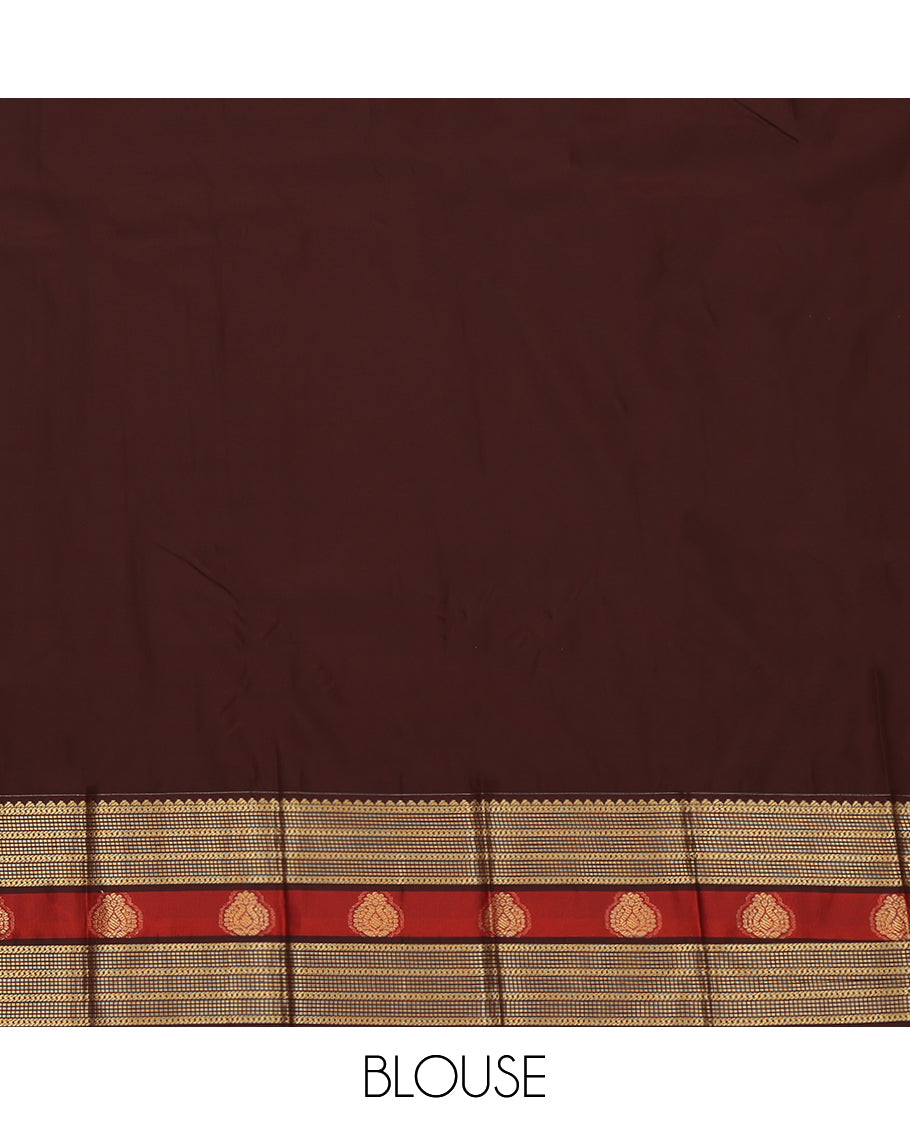 Light Sandal Budget Silk Saree