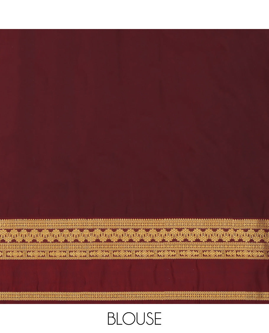 Beige Budget Silk Saree