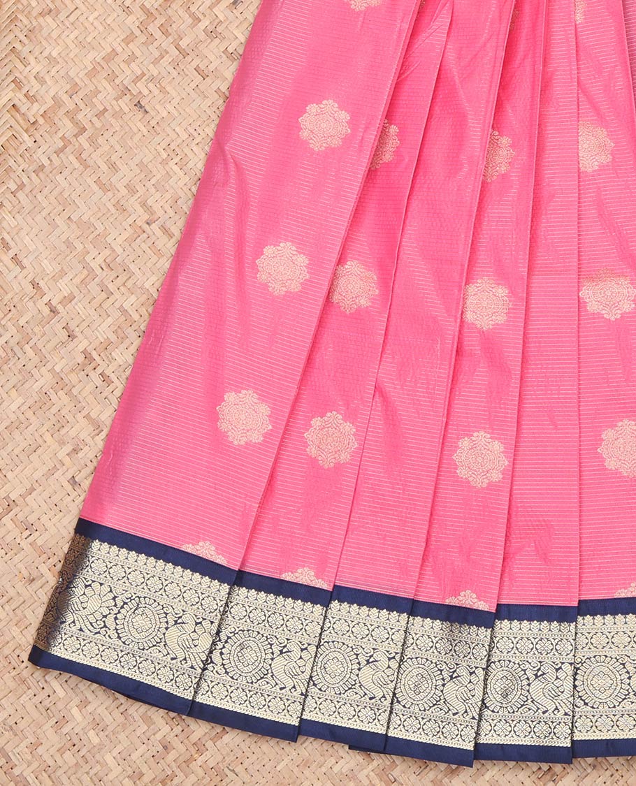 Pink Budget Silk Saree