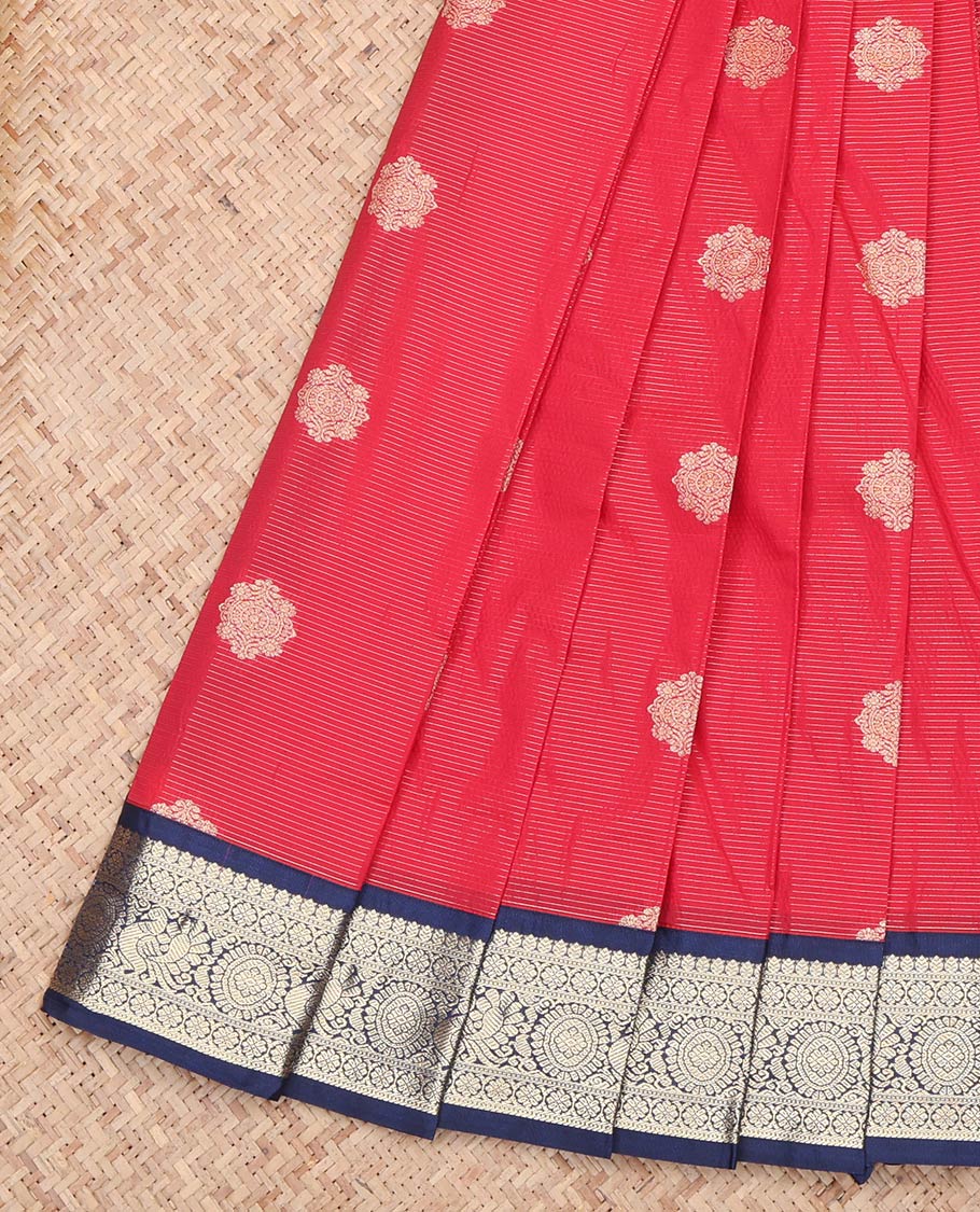 Red Budget Silk Saree