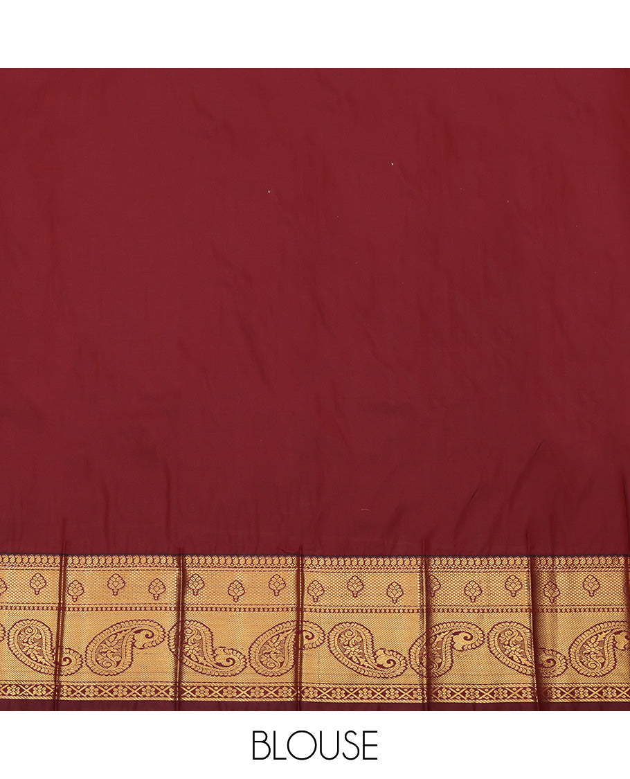 Blue Budget Silk Saree