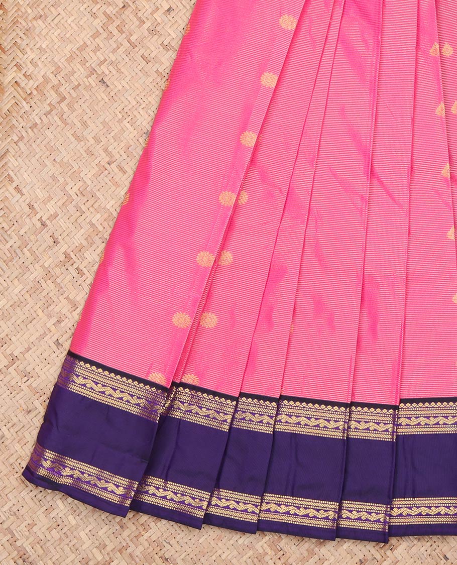 Pink Budget Silk Saree