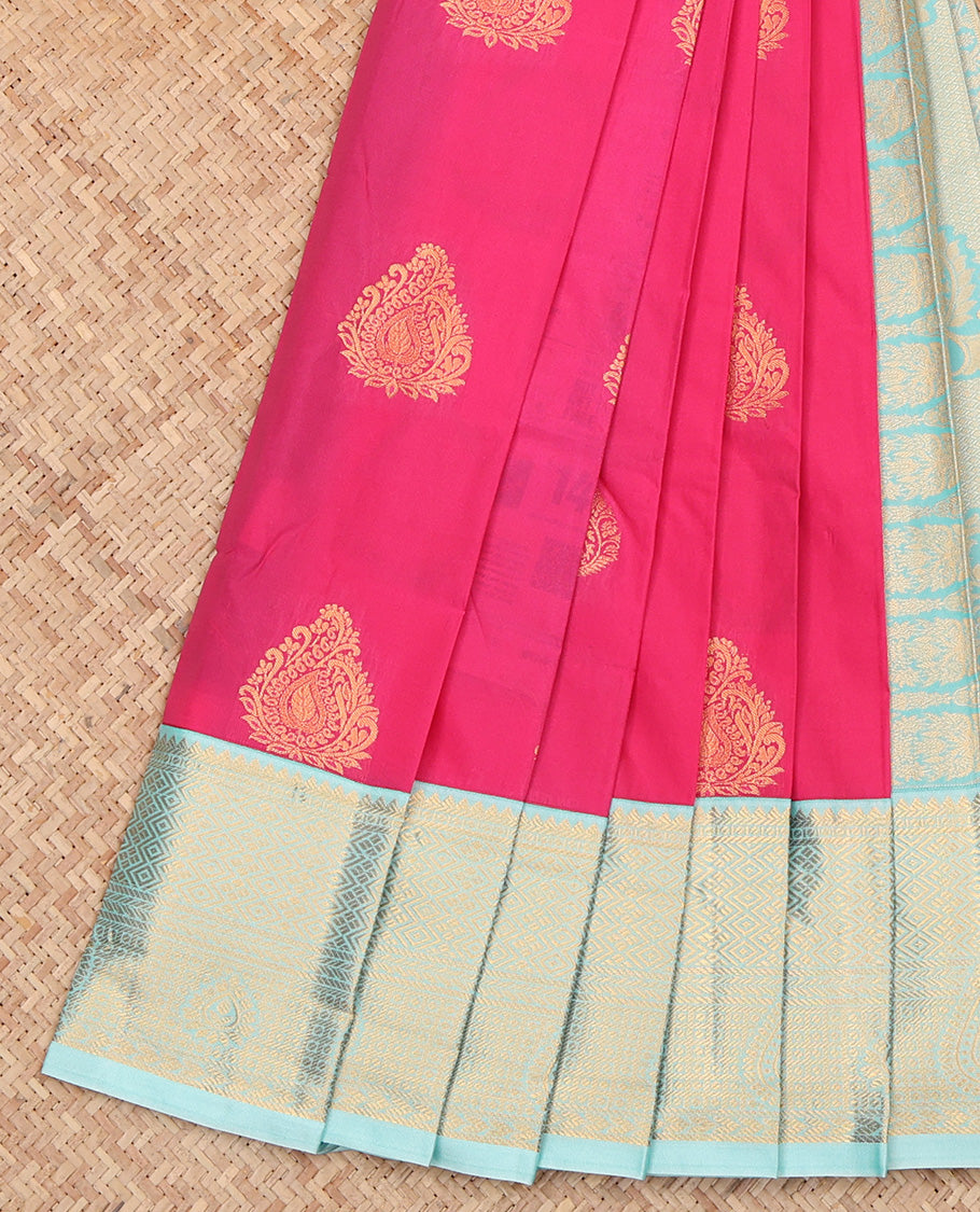 Pink Budget Silk Saree