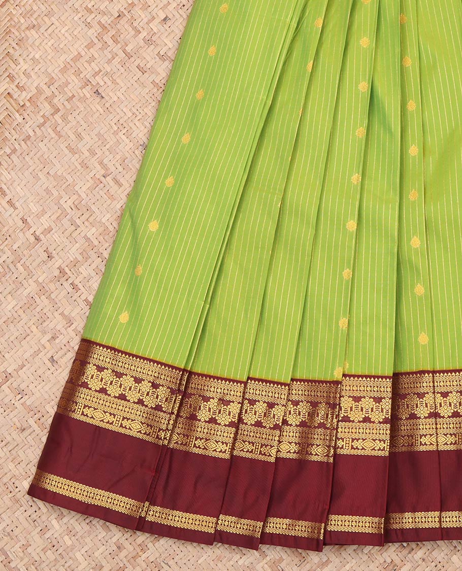 Green Budget Silk Saree