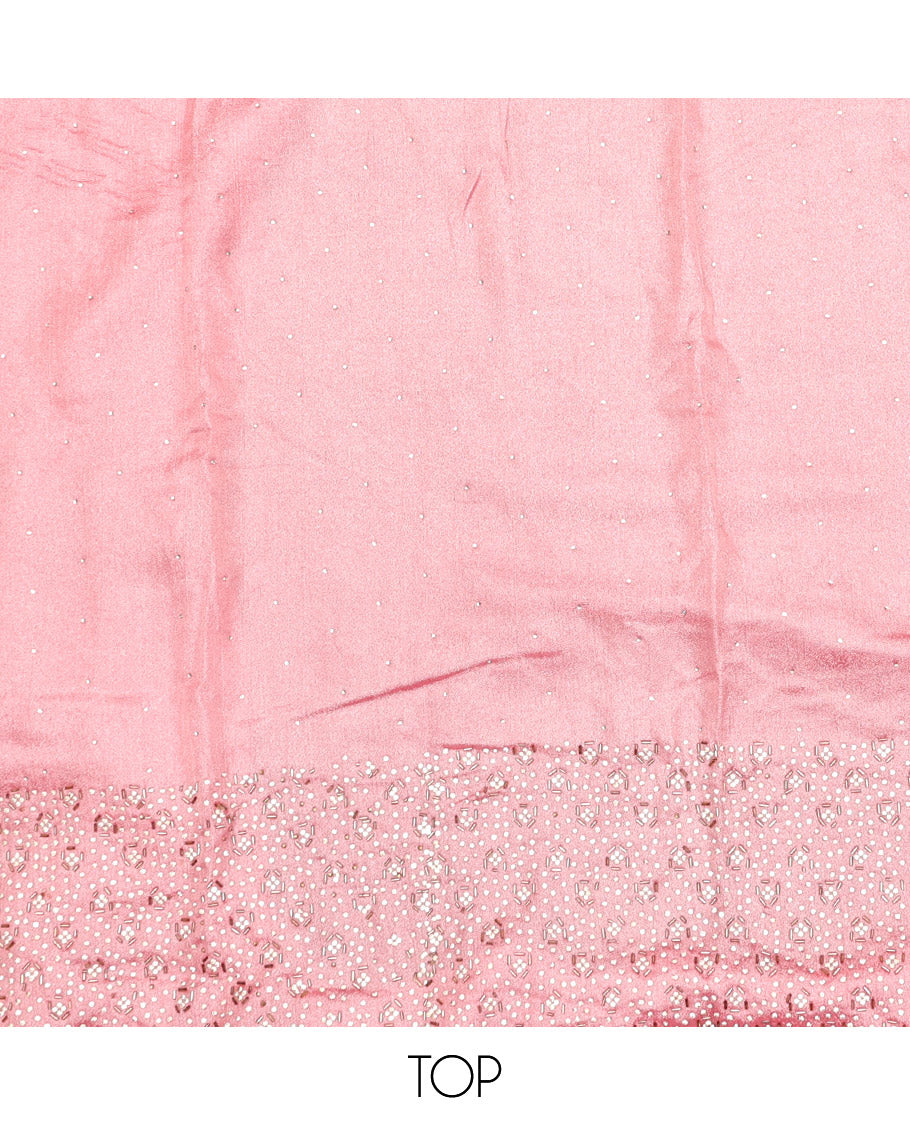 Pink Material Chudidar Set