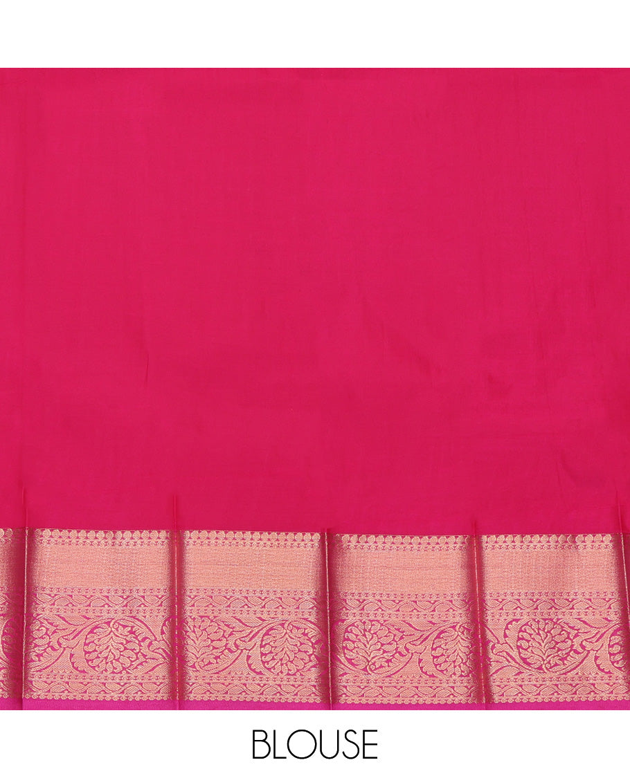Blue Budget Silk Saree
