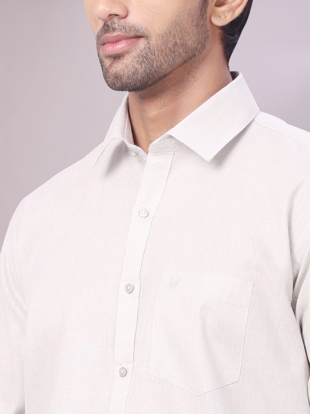 Mens Tissue Grey Colour Dhoti Shirt Wedding Combo Maverick