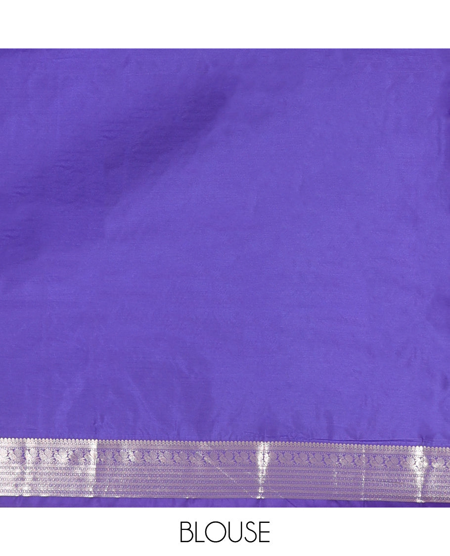 Lavender Budget Silk Saree
