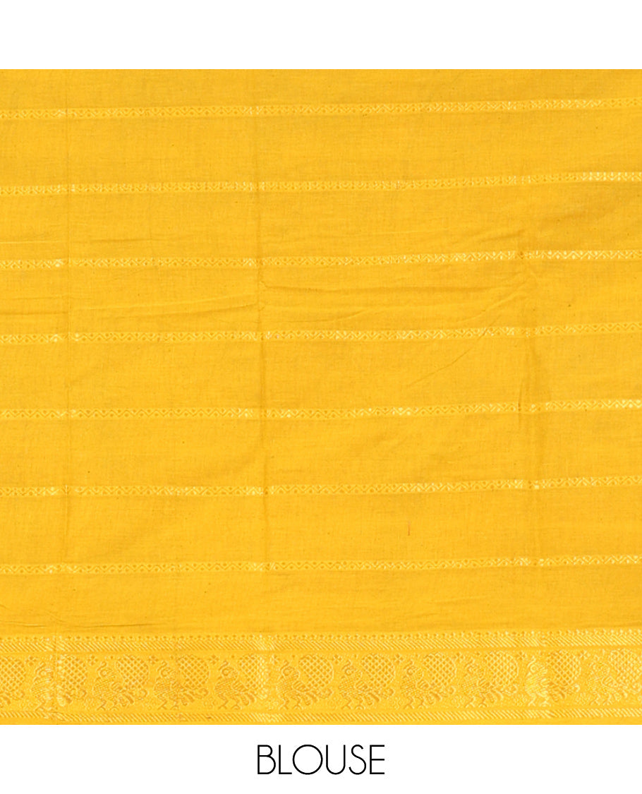 Red Sungudi Cotton Saree
