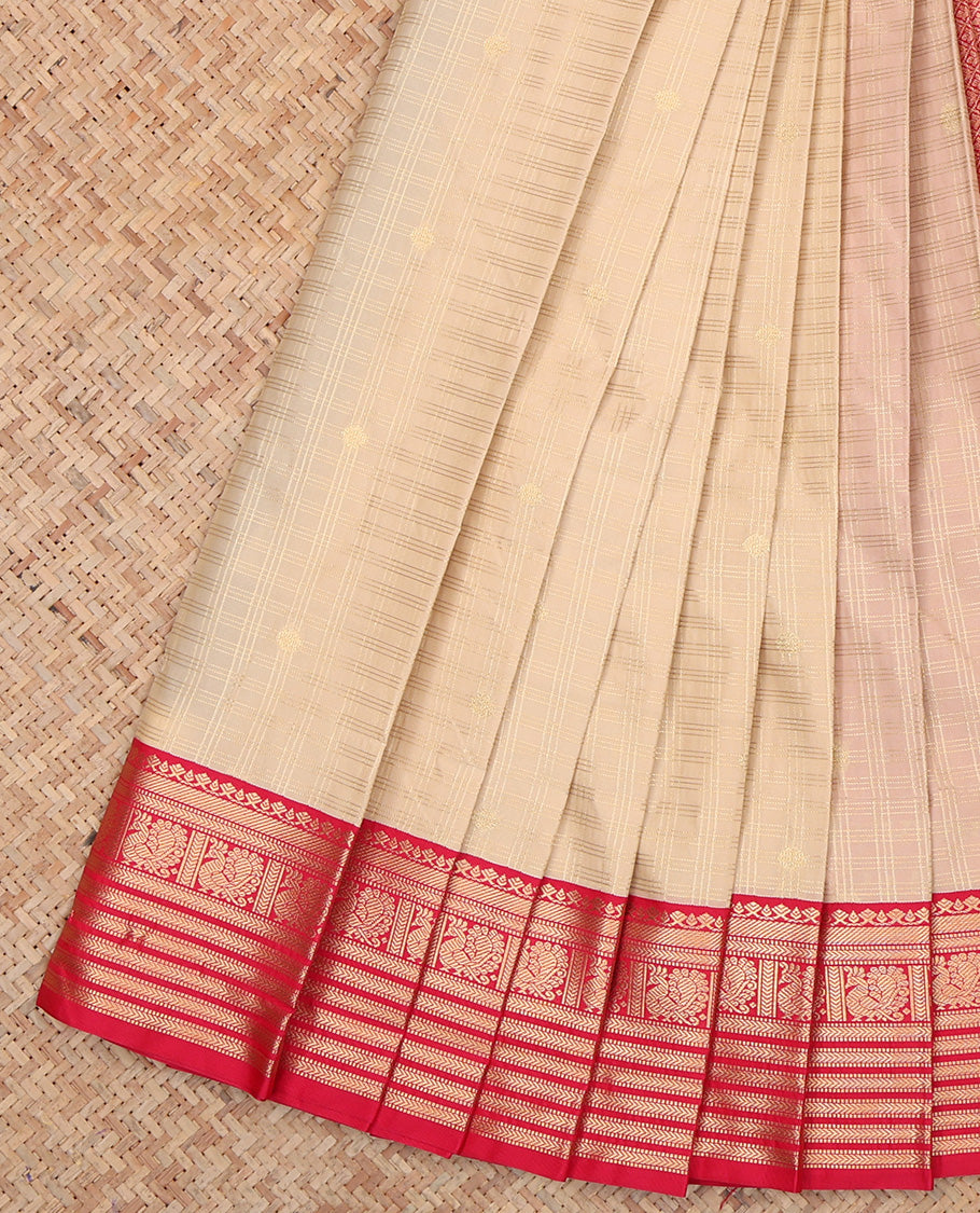 Light Sandal Budget Silk Saree