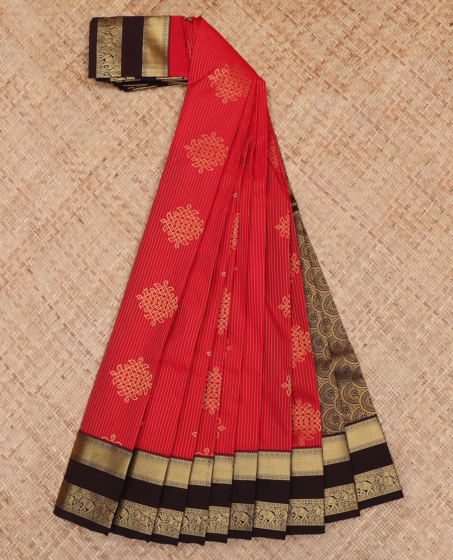 Red Budget Silk Saree