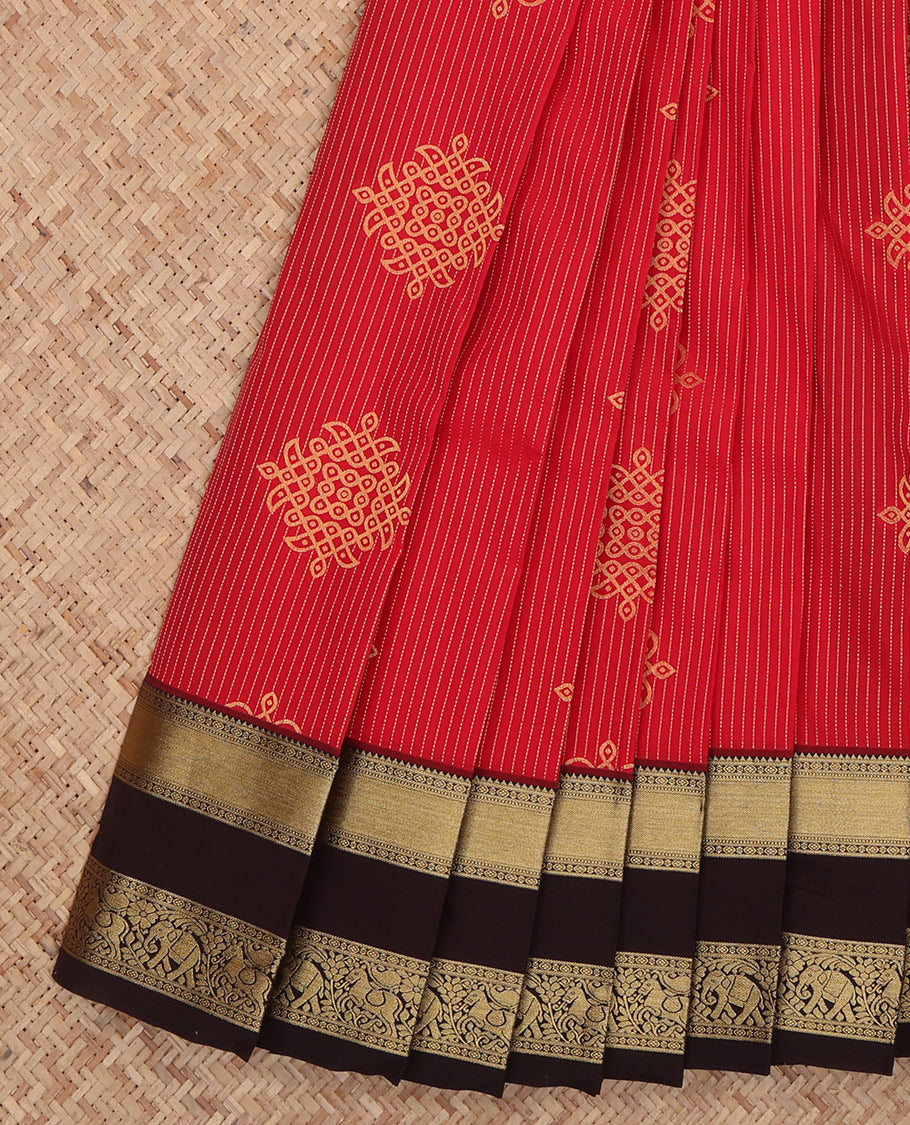 Red Budget Silk Saree