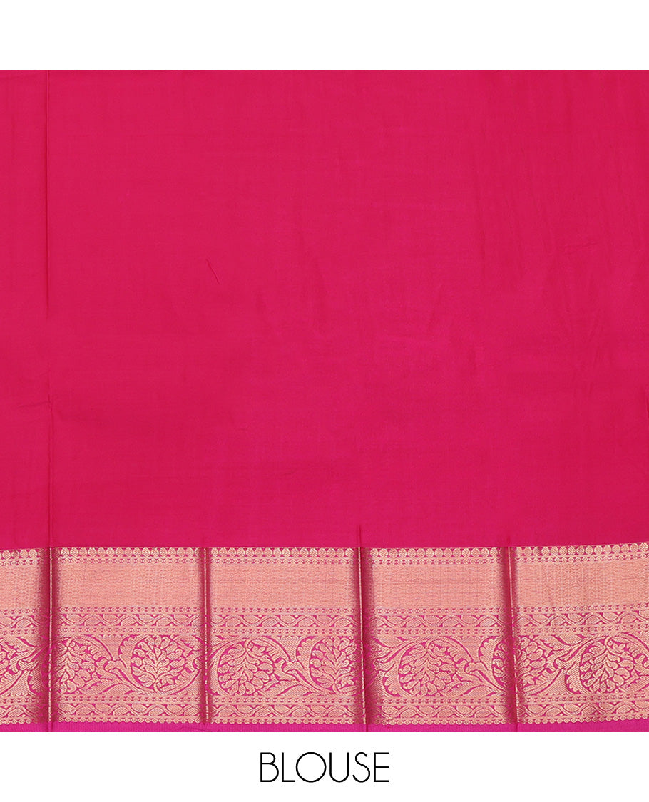Light Orange Budget Silk Saree
