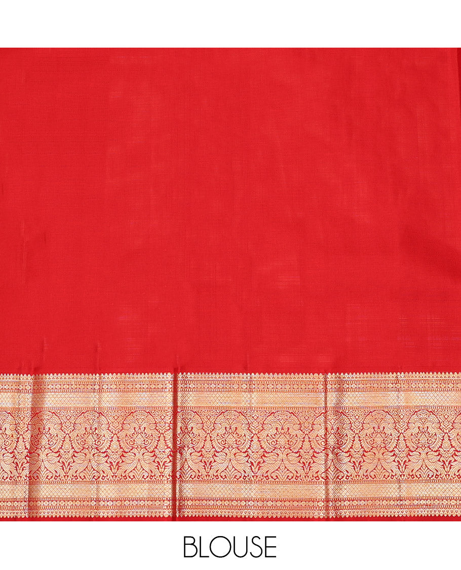 Pink Pure Silk Half-Saree