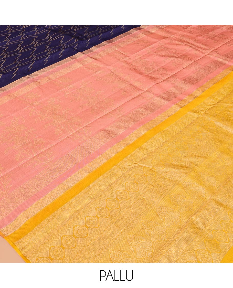 Blue Vasundhara Silk
