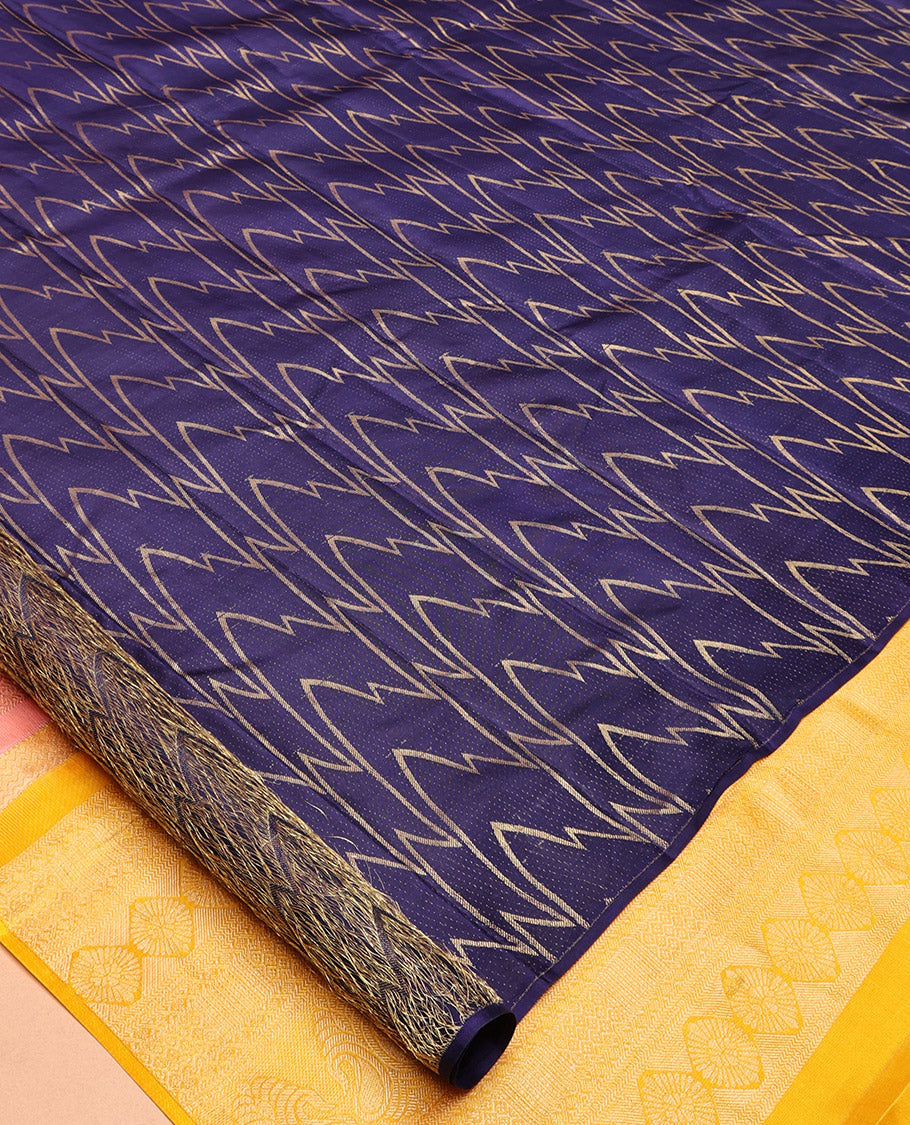 Blue Vasundhara Silk
