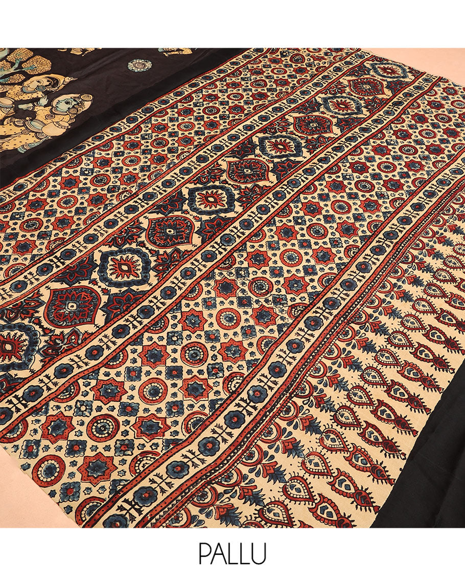 Black Modal Silk