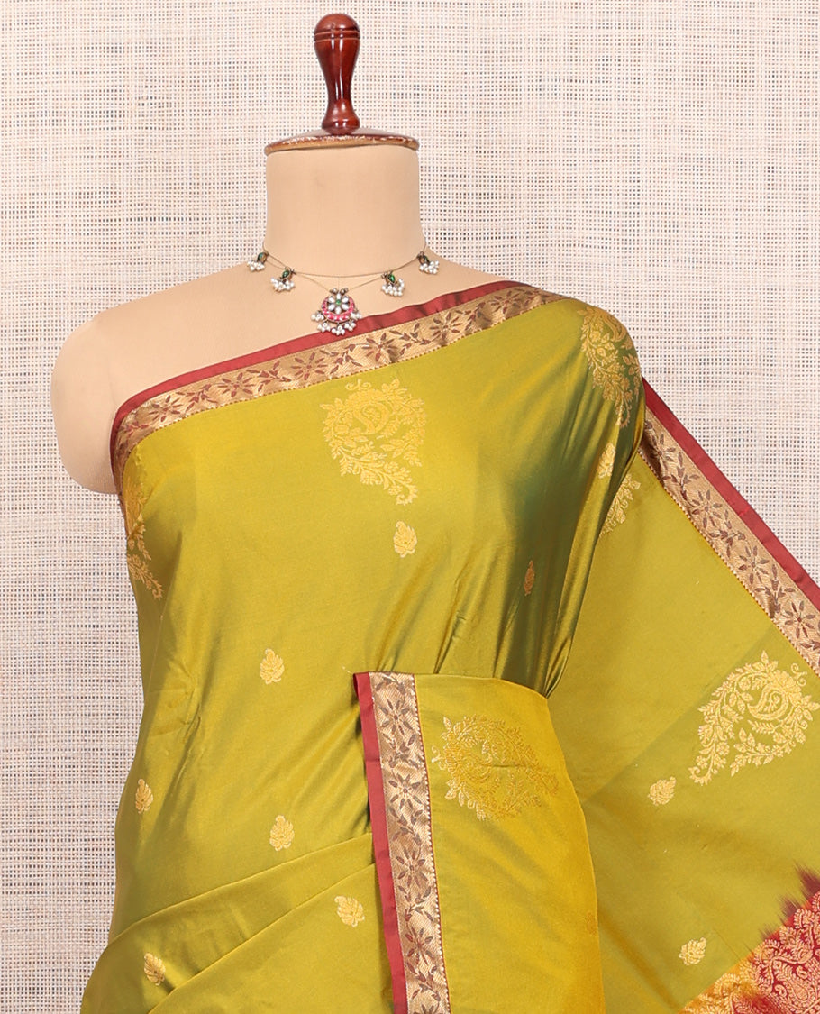 Green Budget Silk Saree
