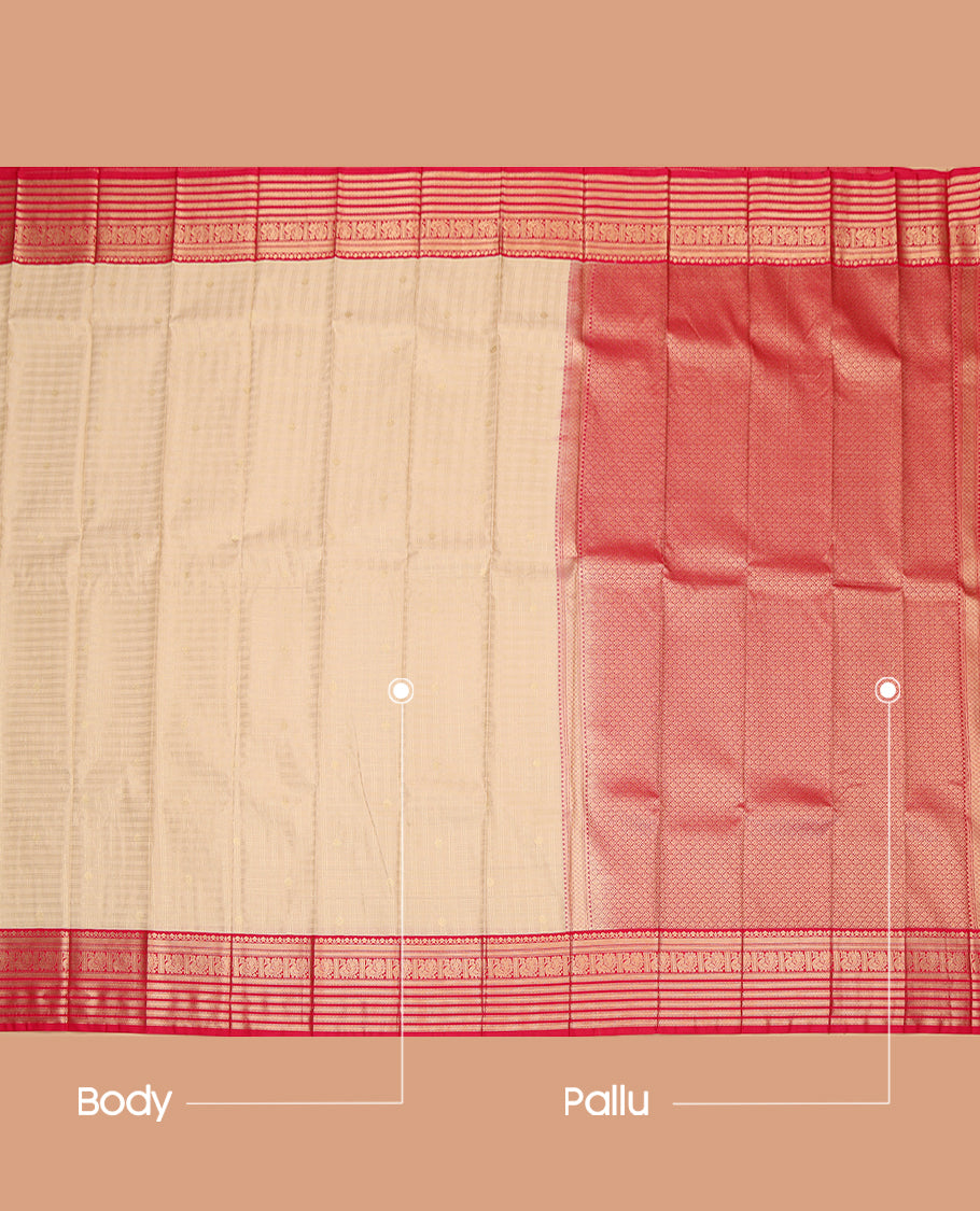 Light Sandal Budget Silk Saree
