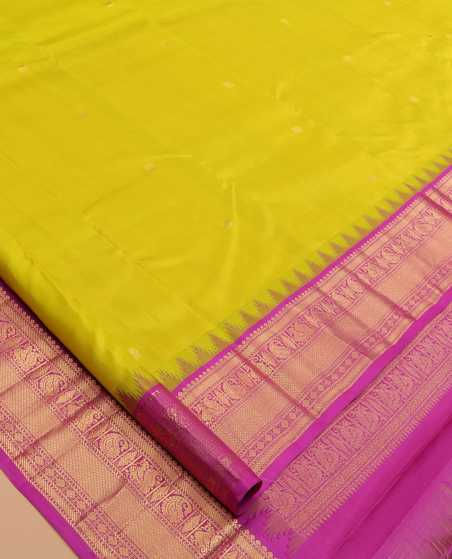 Green Kanchipuram Silk Saree