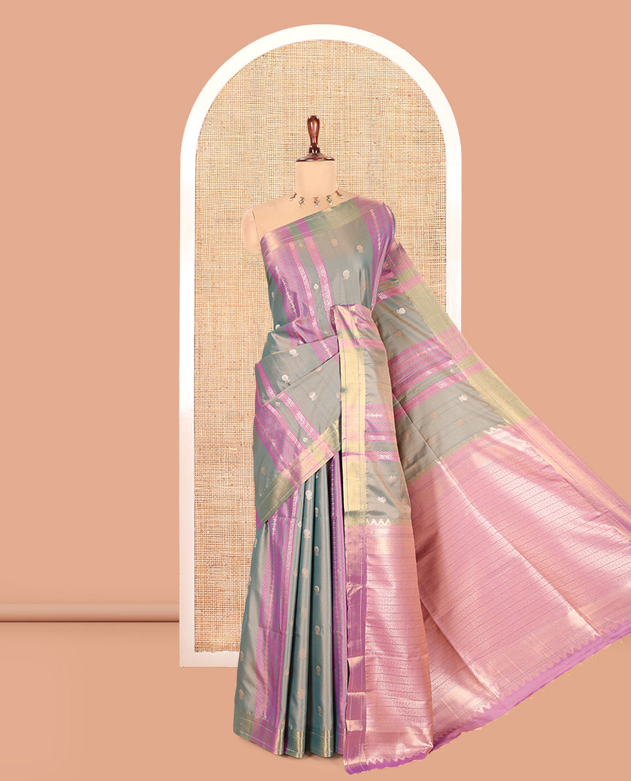 Rama Semi-Soft Silk Saree