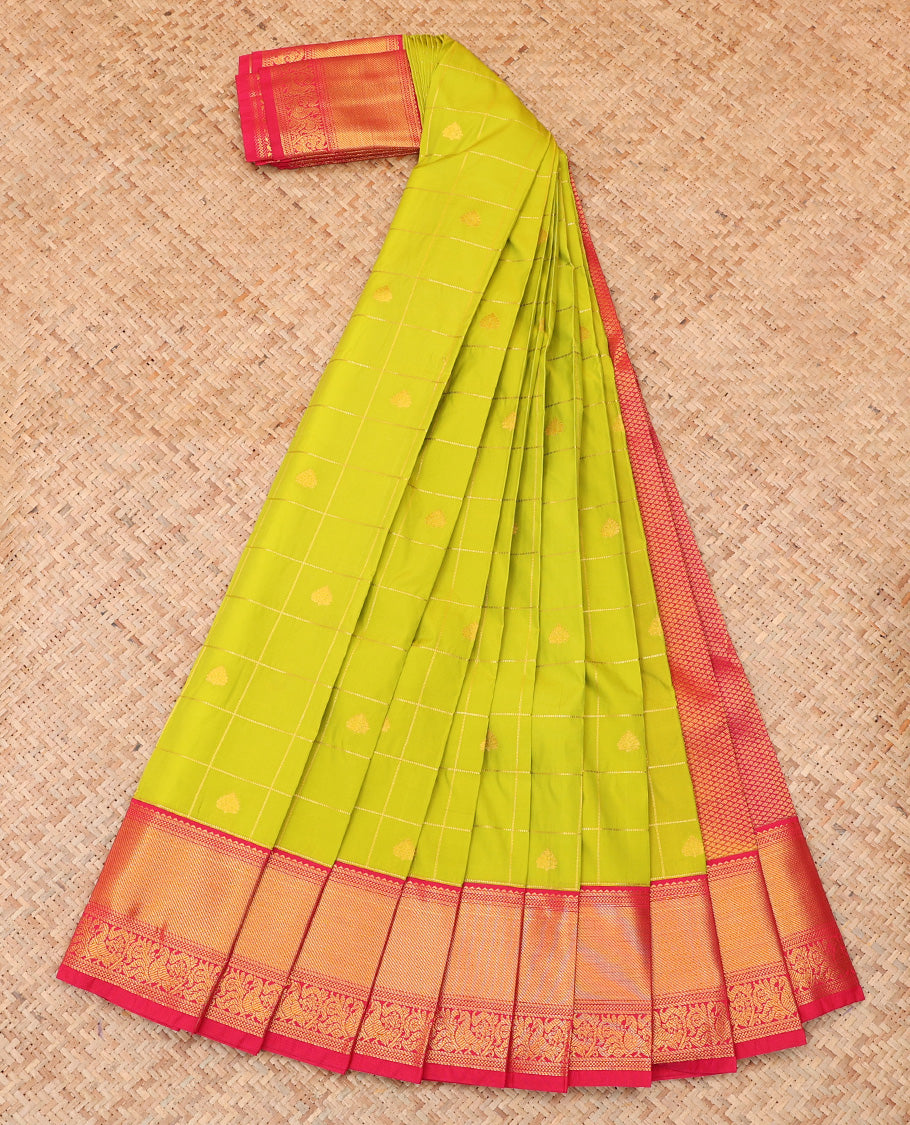 Green Budget Silk Saree