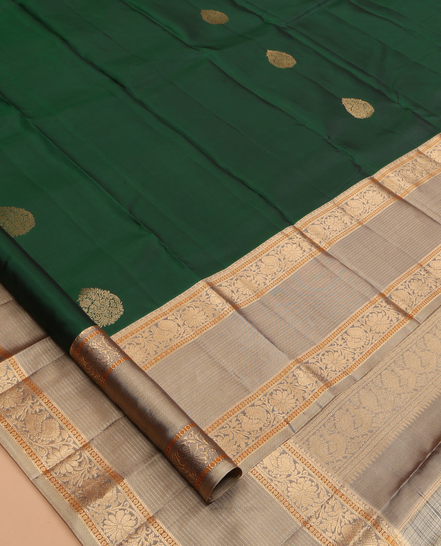 Green Kanchipuram Silk Saree