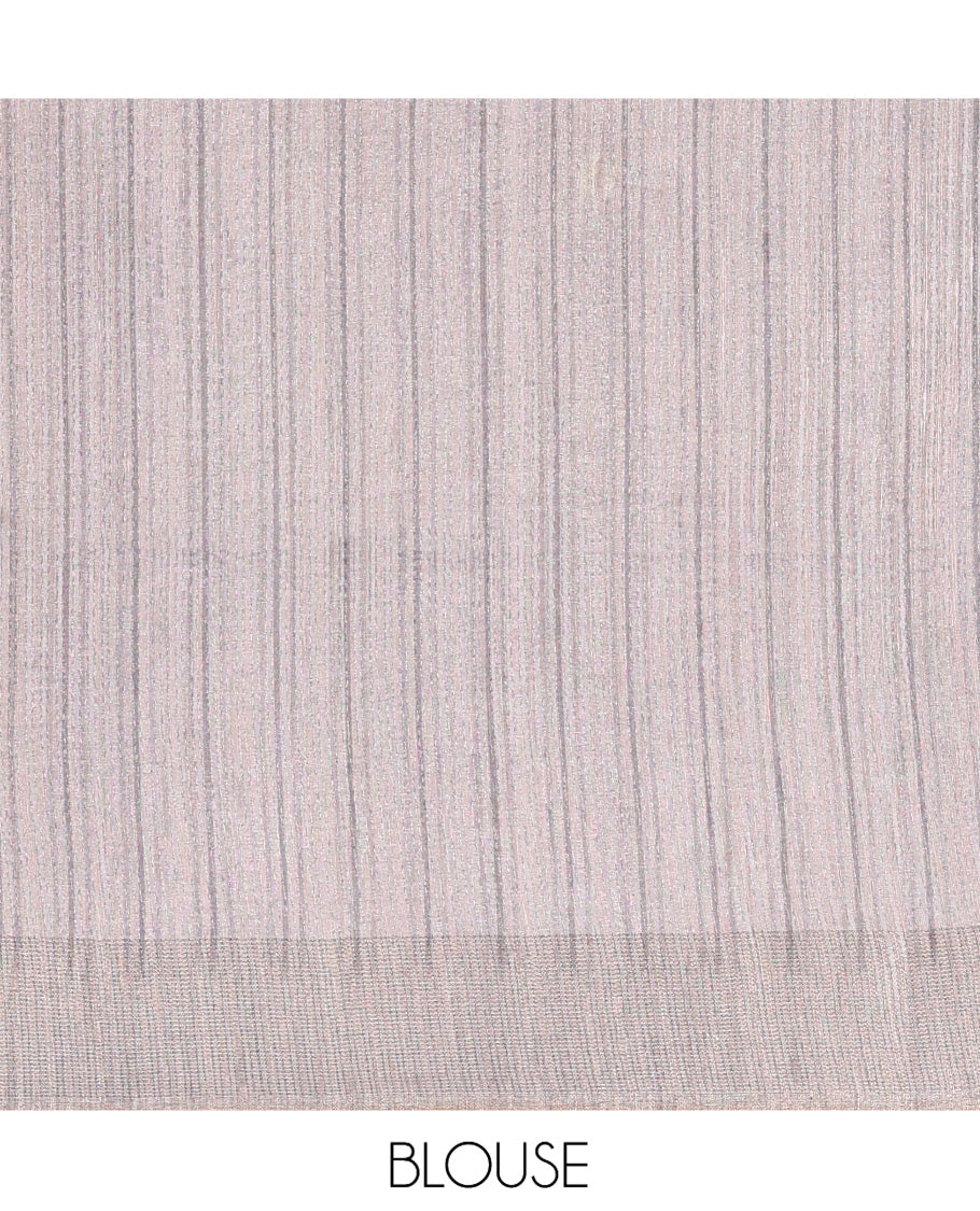 Brown Classic Fancy Tussar Silk Saree
