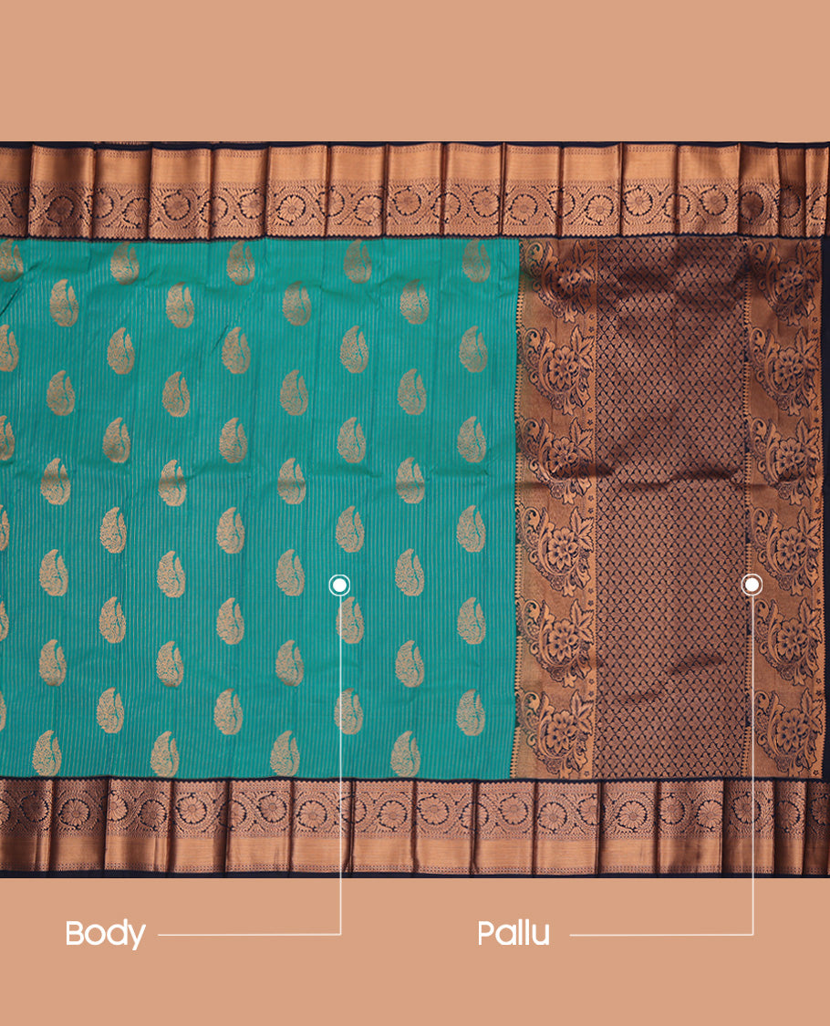 Green Budget Silk Saree