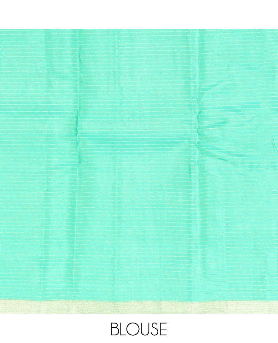 Red Mayuri Lite Silk Mix Saree