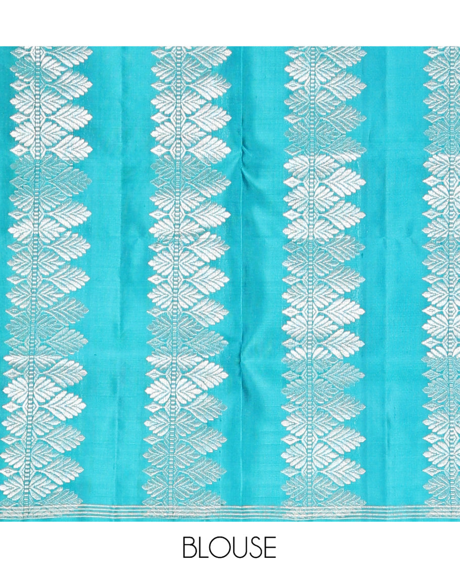 Multi-Color Striped Mayuri Soft Silk Saree