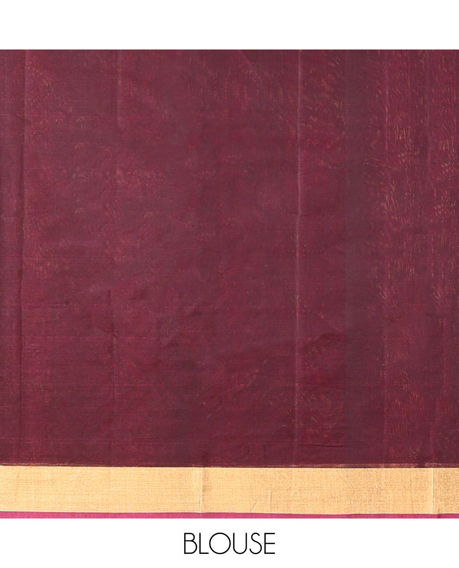 Green Woven Silk Cotton Saree